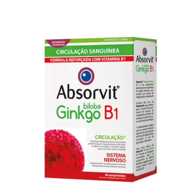 Absorvit Ginkgo +B1 Comp X 60