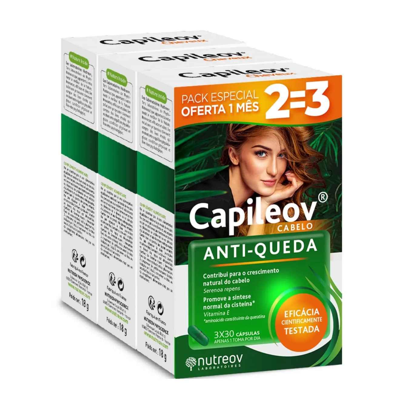 Nutreov Capileov Anti Queda CapsX30 2=3
