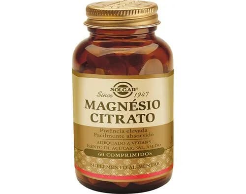Magnesio Citrato Solgar Comp X 60