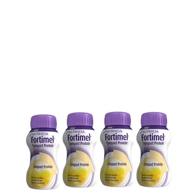 Fortimel Compact Protein Baunilha 125ml X4