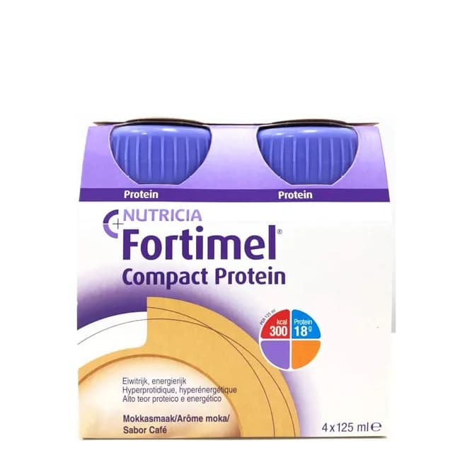 Fortimel Compact Protein Cafe 125 Ml X 4