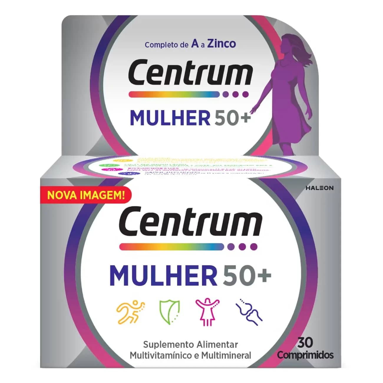 Centrum Mulher50+ Comp X 30