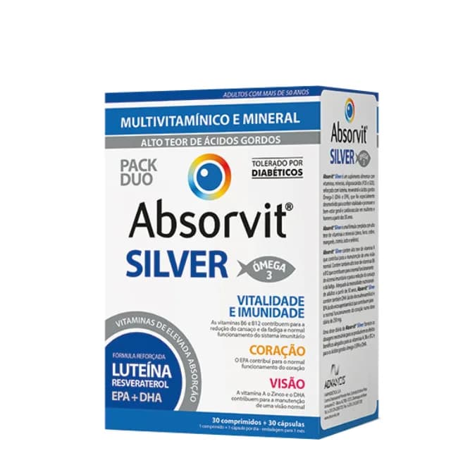 Absorvit Silver Comp X 30 + Caps X 30