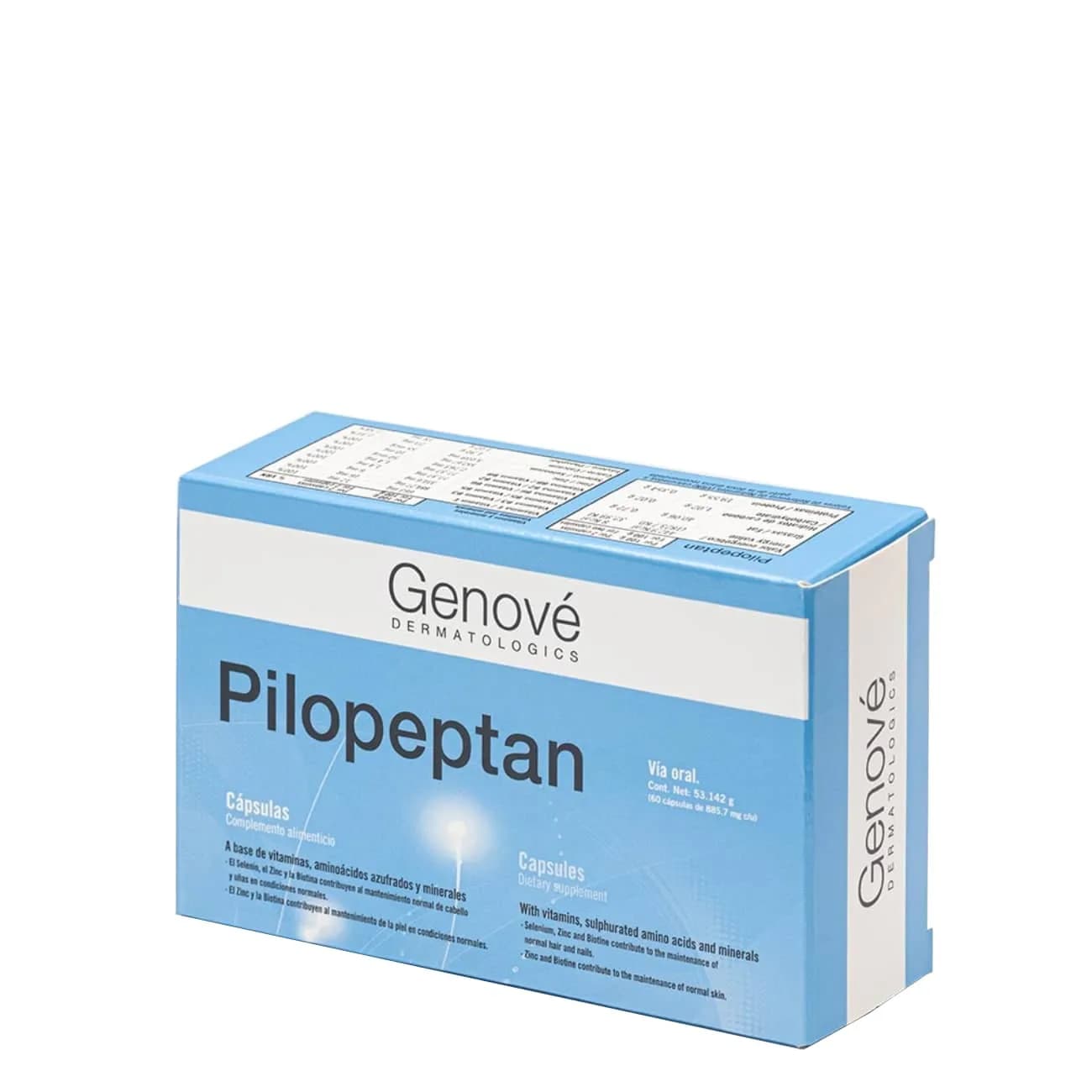 Pilopeptan Caps Cabelo/Unhas X60 cáps(s)