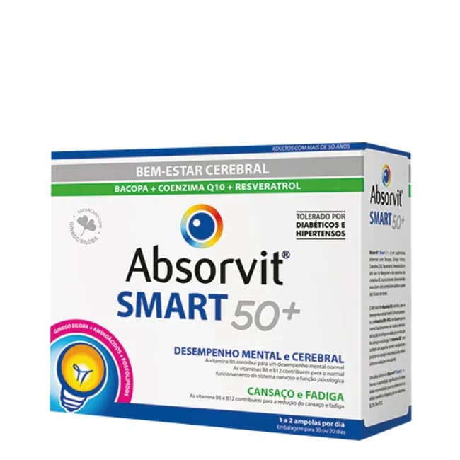 Absorvit Smart50+ Amp 10 Ml X 30 amp beb