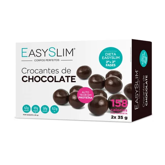 Easyslim Crocante Chocol Saq 35g X2