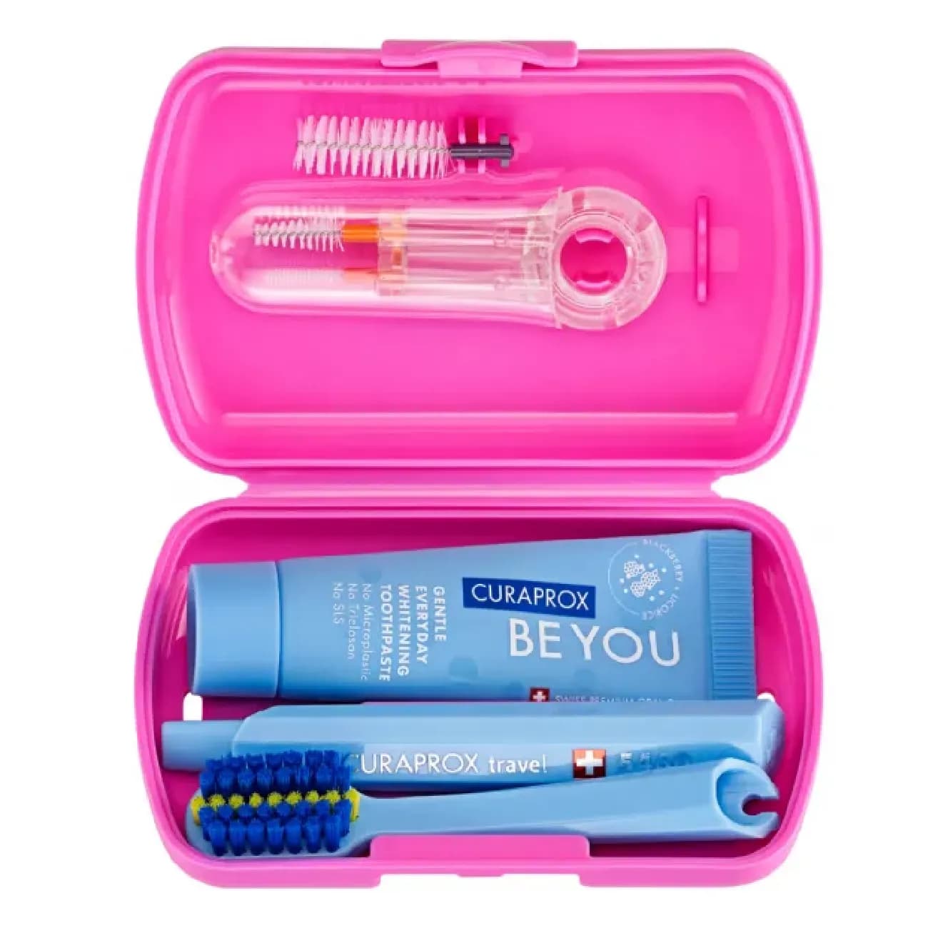Curaprox Ortho Kit Viagem Rosa