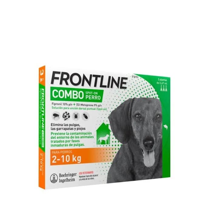 Frontline Combo Sol Cao 2-10Kg 0,67Mlx3