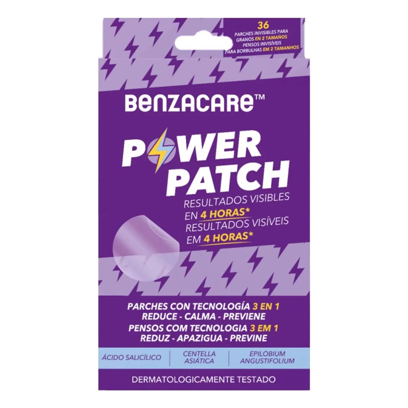 Benzacare Power Patch Pensos X36
