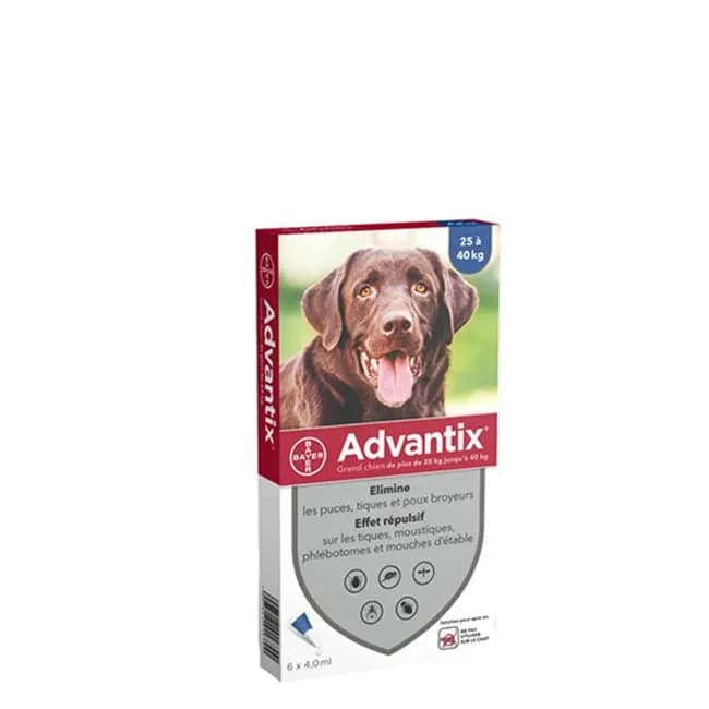 Advantix Cao Sol Uncao 4Mlx4 +25Kg