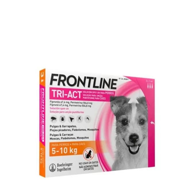 Frontline Tri-Act S Sol Cao 5-10Kg 1Mlx3