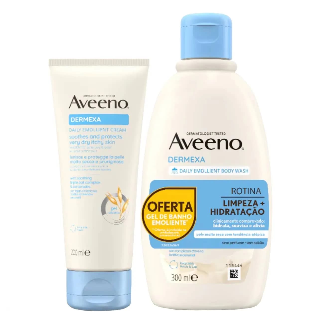 Aveeno Dermex Cr Emol200+Of Gel Banh300