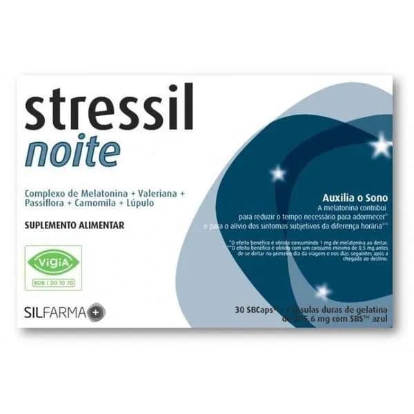 Stressil Noite Caps X 30