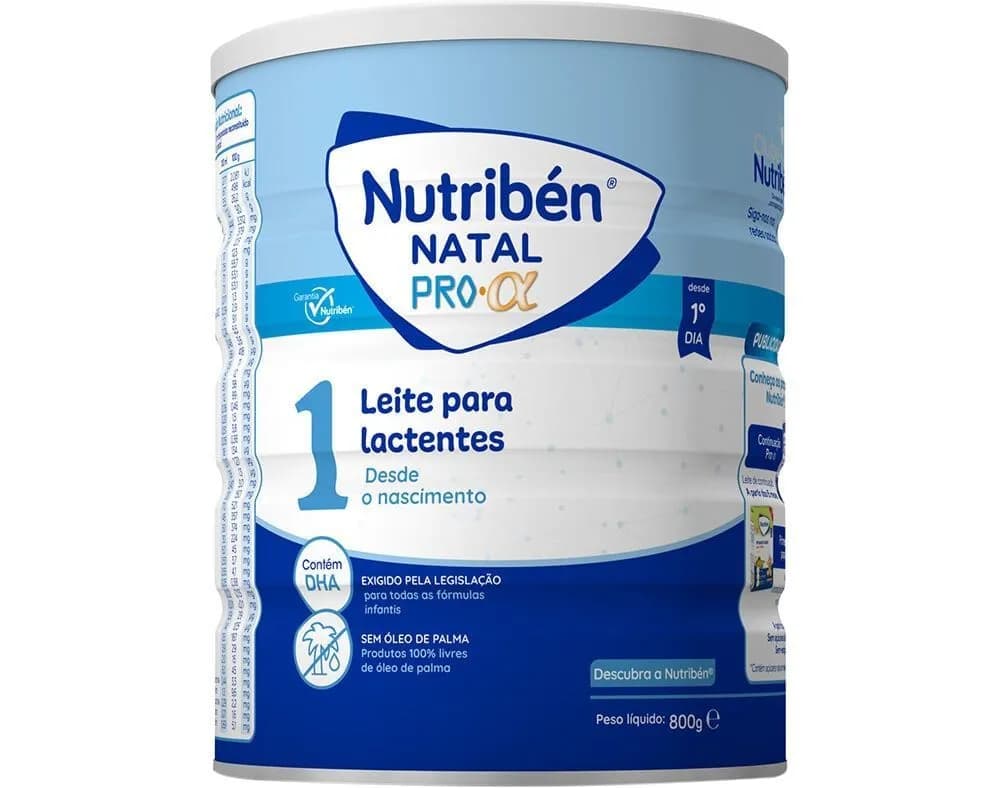 Nutriben Natal Pro-Alfa Leite Lact 800g
