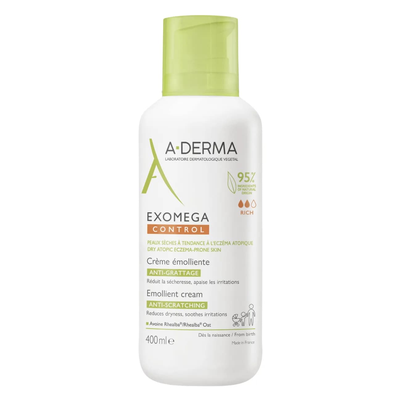 A-Derma Exomega Control Cr Emol 400ml