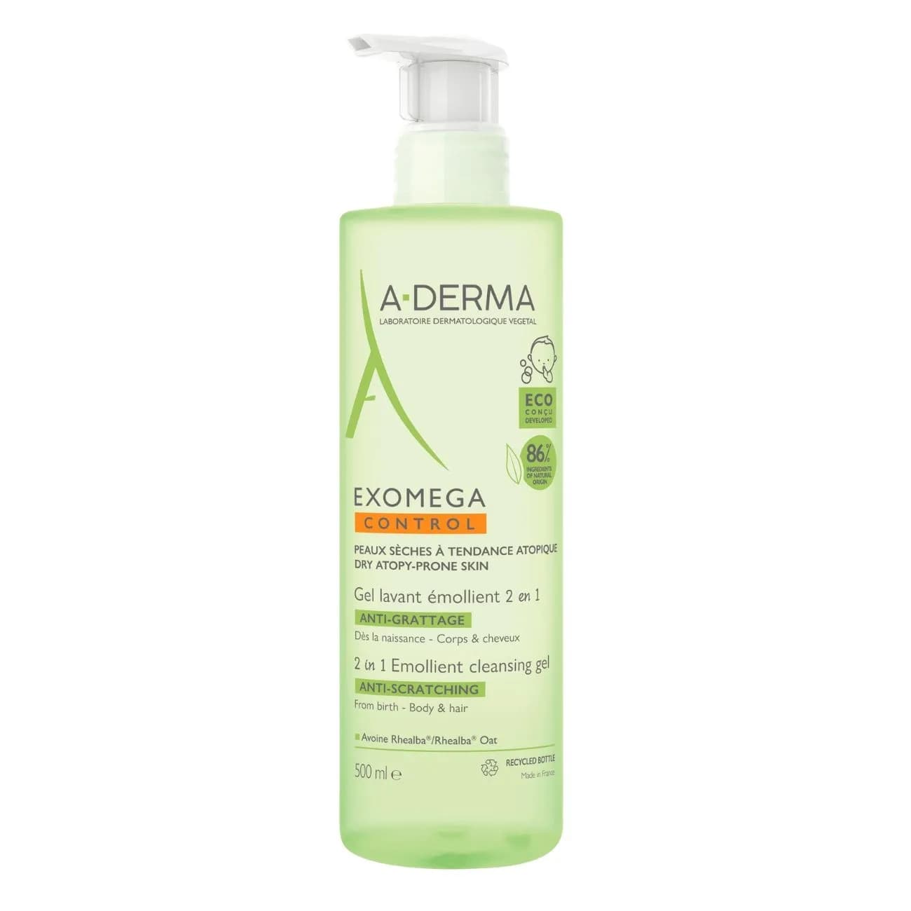 A-Derma Exomega Control Gel Corp/Cab500ml