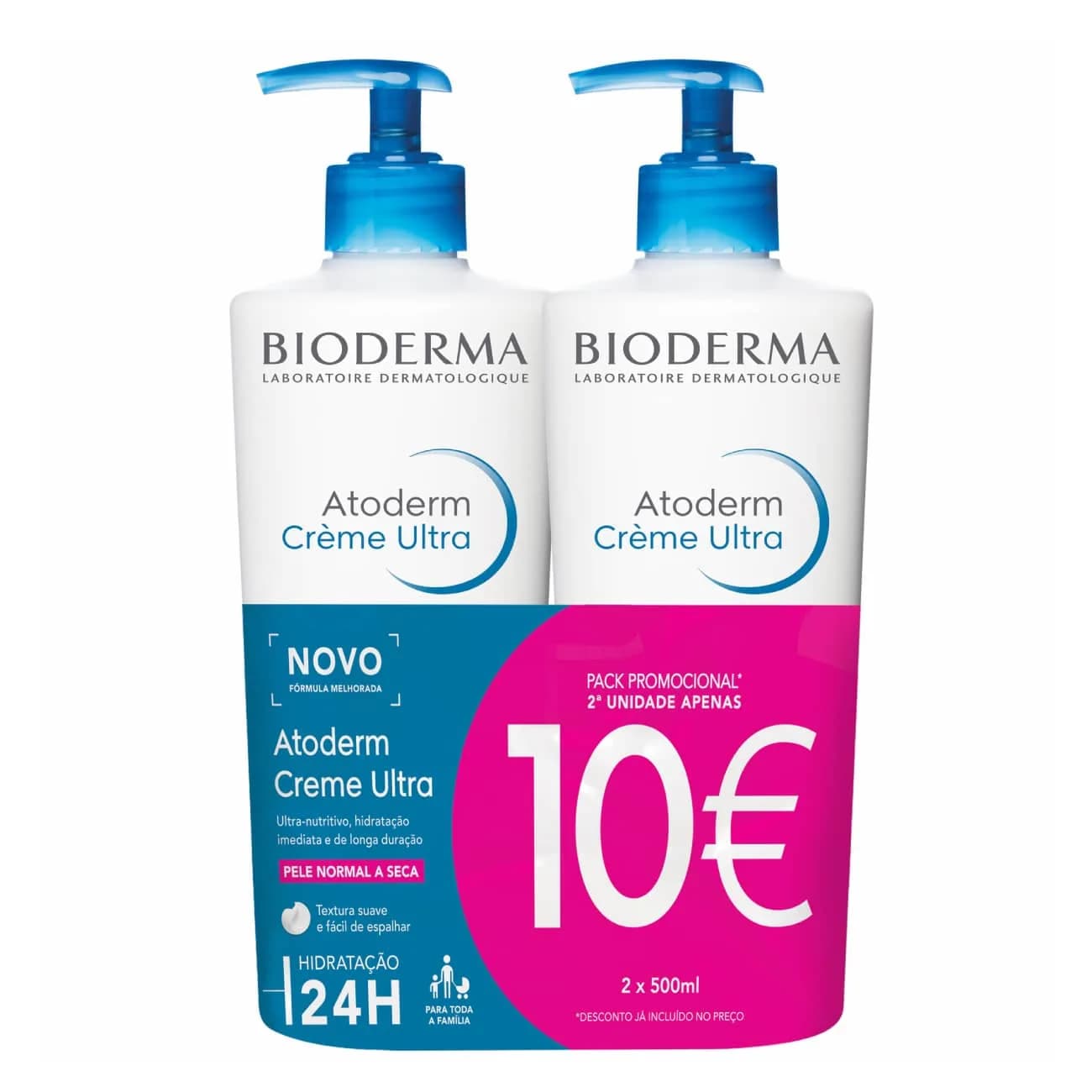 Atoderm Bioderma Cr 500Ml Duplo