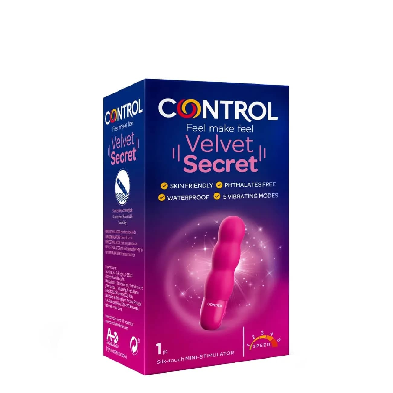 Control Velvet Secret Mini Estimulador