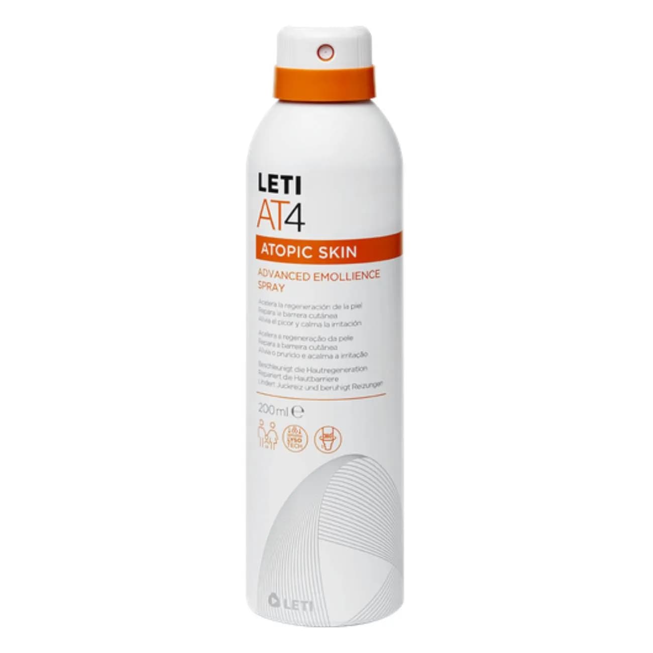 Letiat4 Advanced Emollience Spray 200Ml