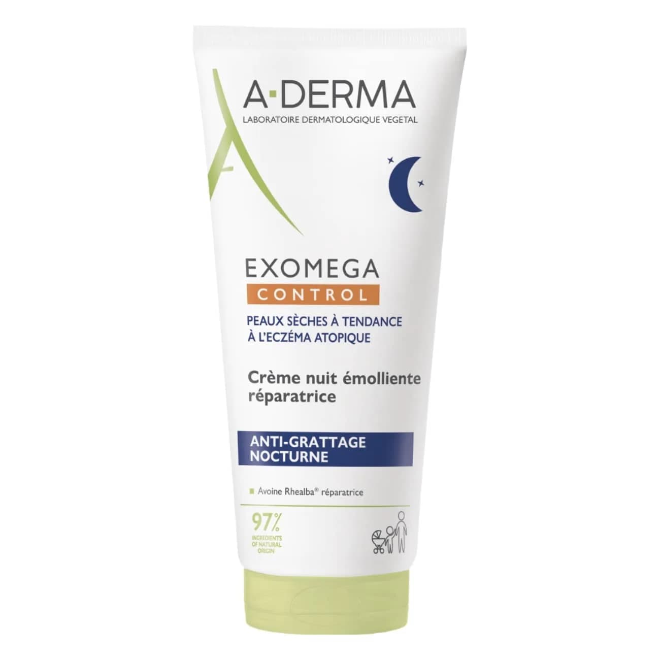 A-Derma Exomega Cont Cr Noite Emol200Ml