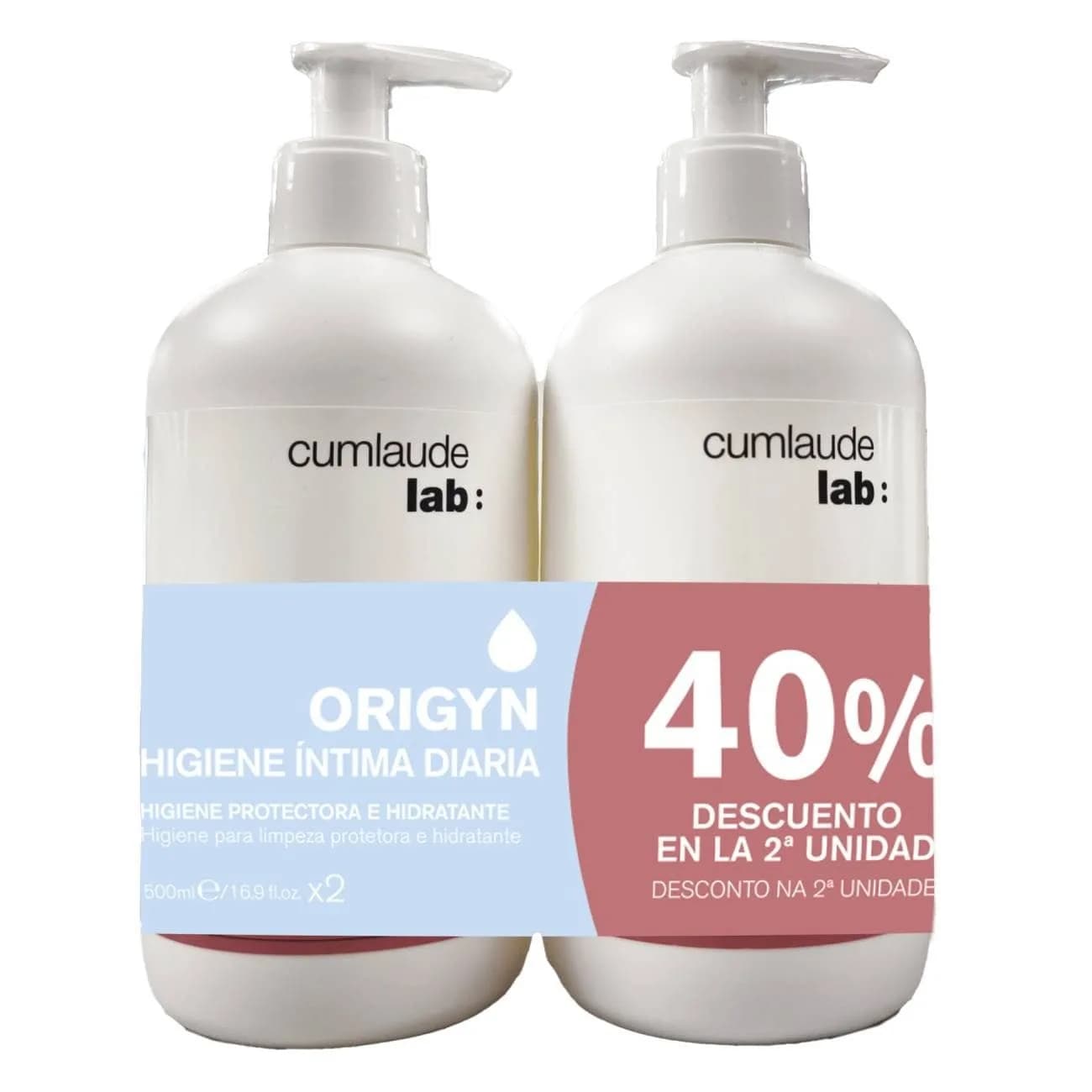 Cumlaude Gel Hig Intima 500MlX2 -40%2U