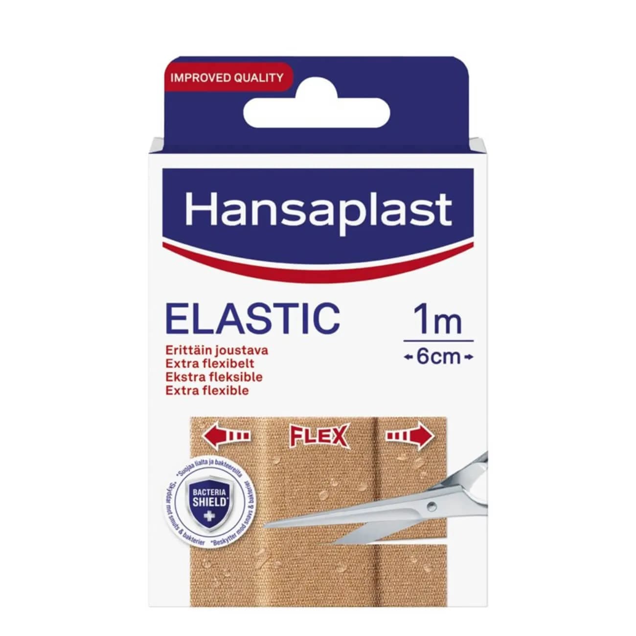 Hansaplast Elastic Penso Banda 1mx6cm