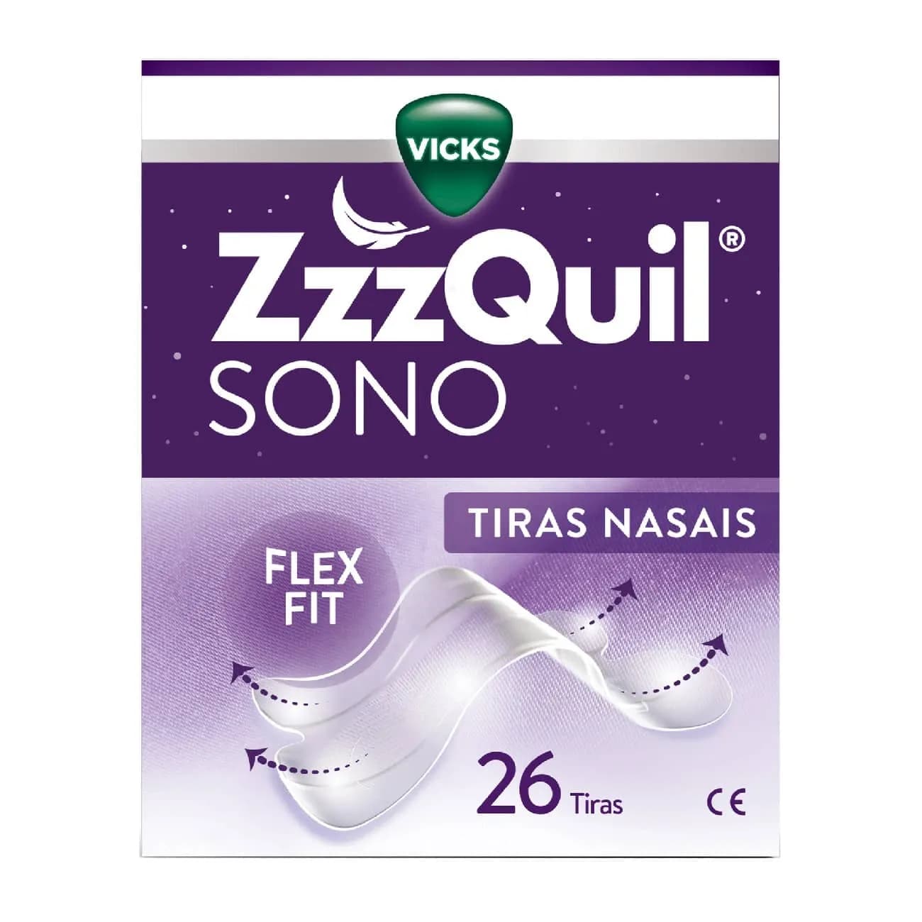 Zzzquil Sono Tiras Nasais X26