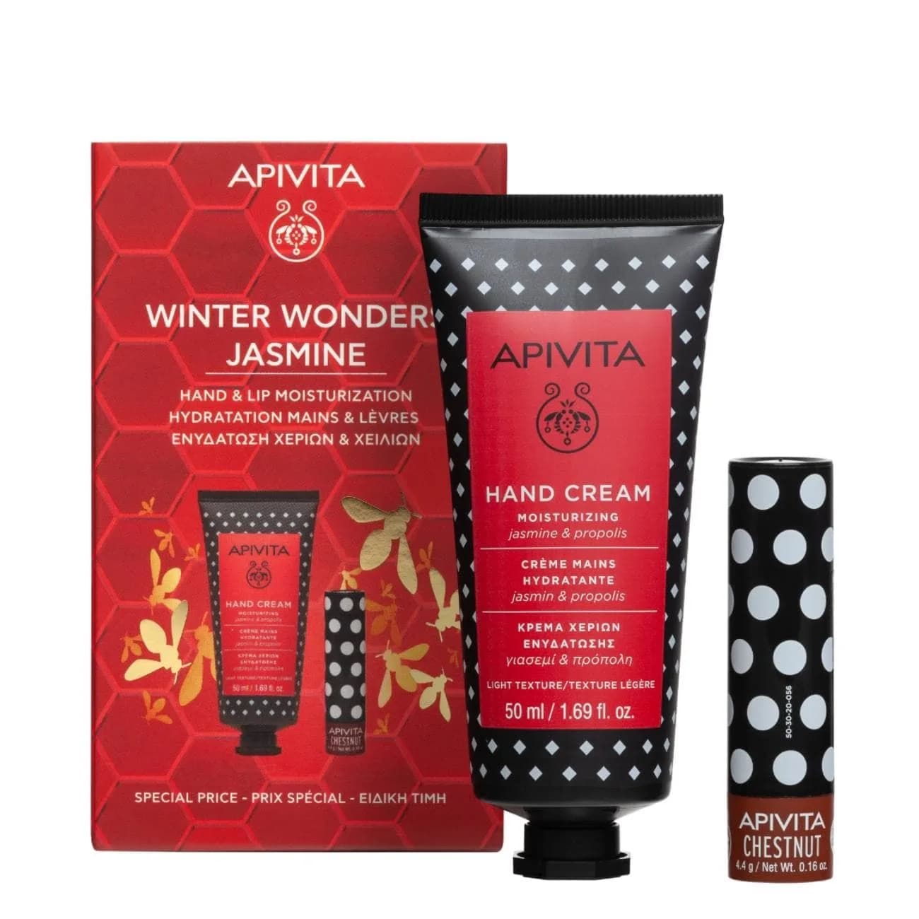 Apivita Winter Wonders Jasmim Cr+Stick