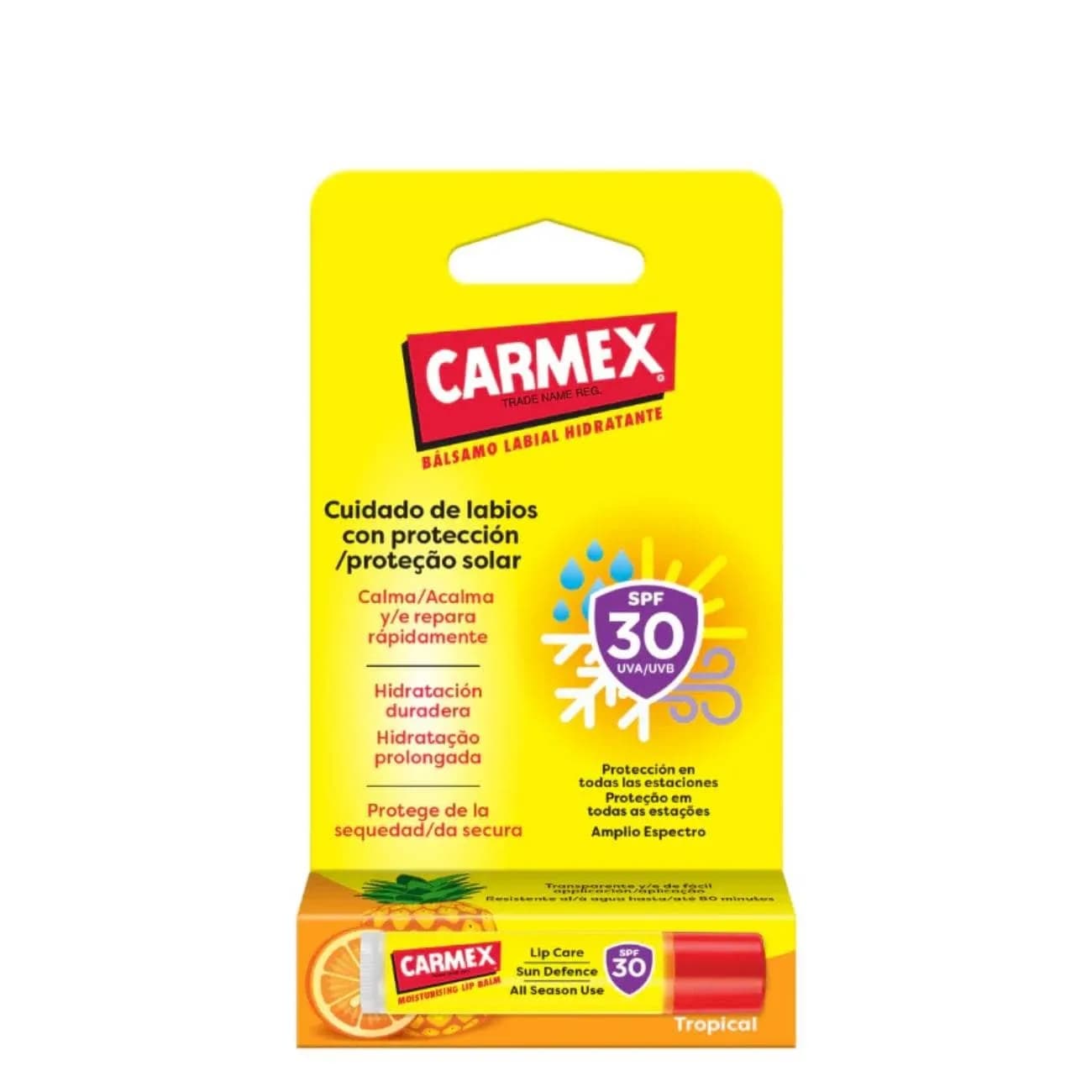 Carmex Stick Hid Lab Spf30 Tropic 4,25G