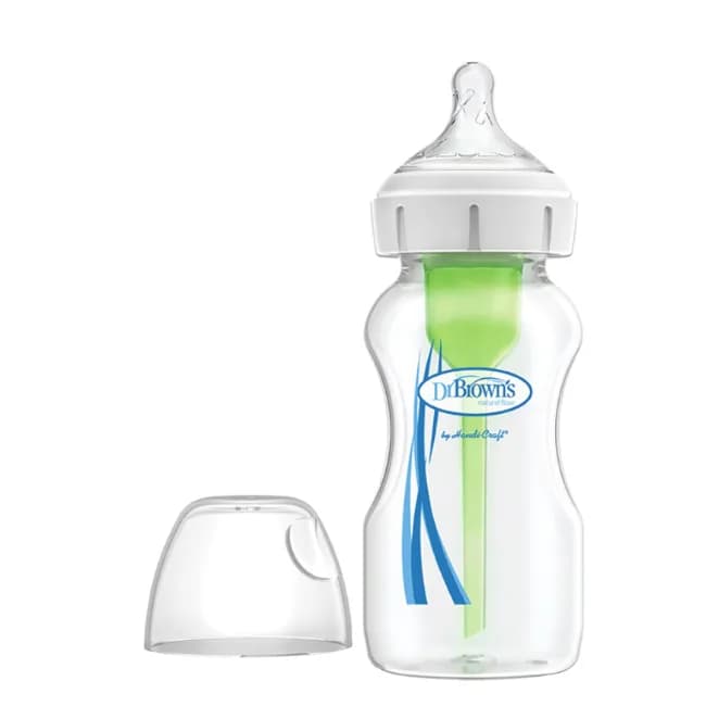 Dr Browns Options Bib Larg Vid Tet Sil270ml