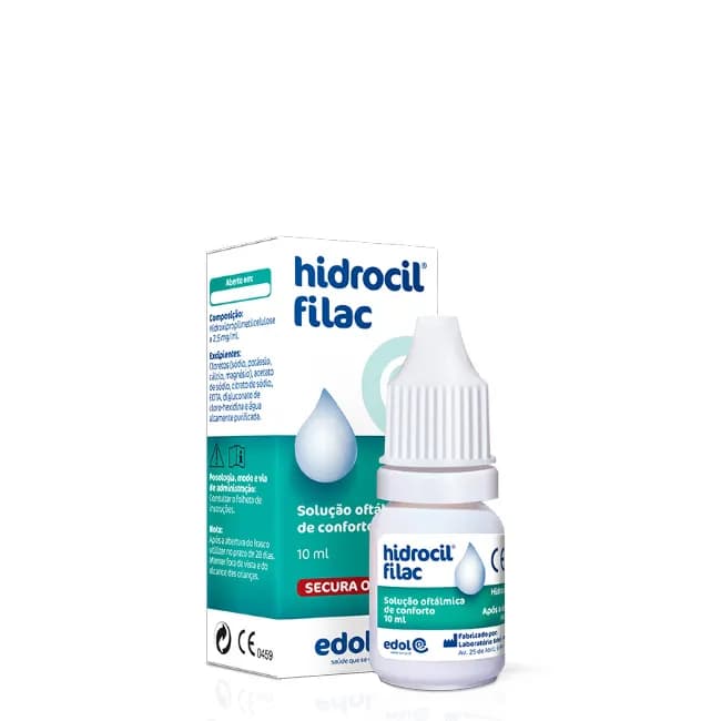 Hidrocil Filac Colirio 0,25% 10 Ml