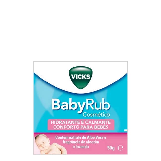 Vicks Babyrub Pda Hidra Calm 50G
