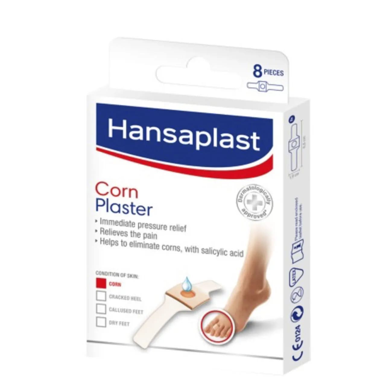 Hansaplast Pensos Calos Ac Salicilic X8