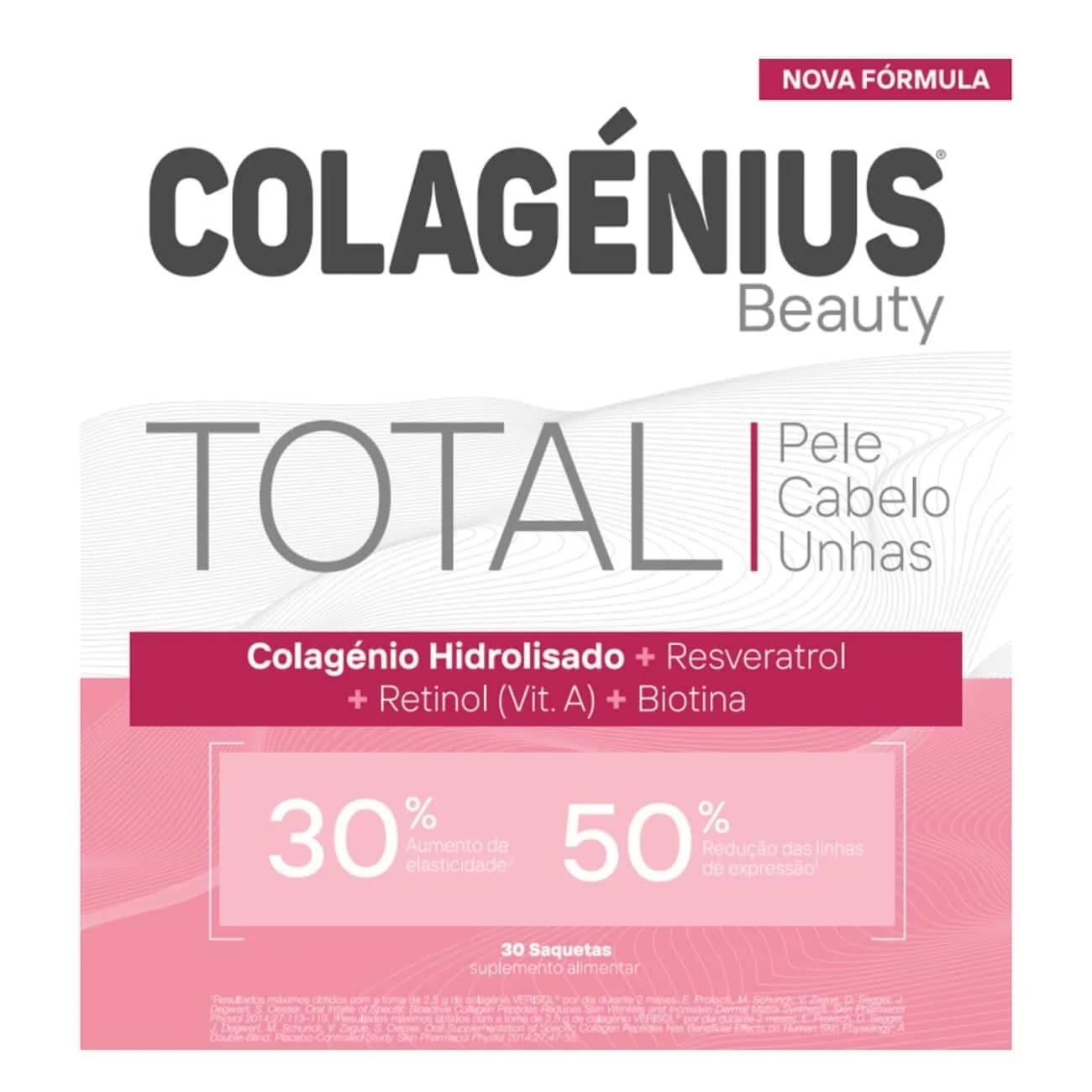 Colagenius Beauty Total Saq Morango X30