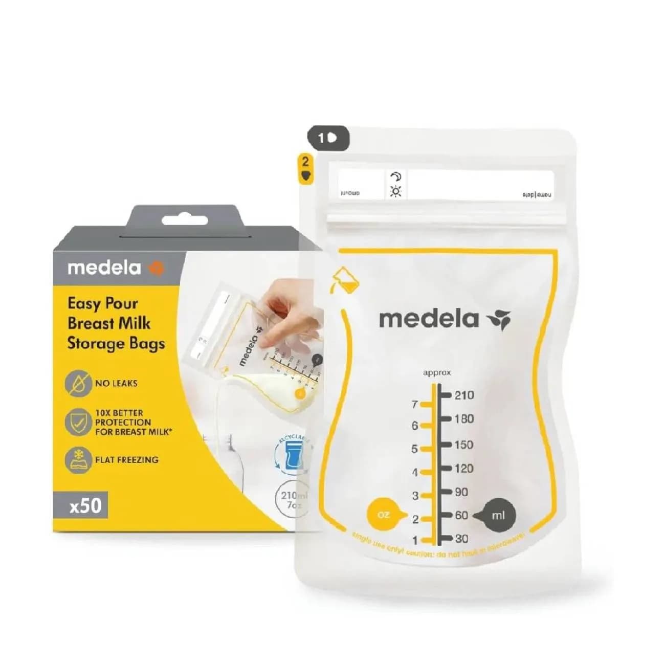 Medela Easy Pour Saco Conserv Leite X50