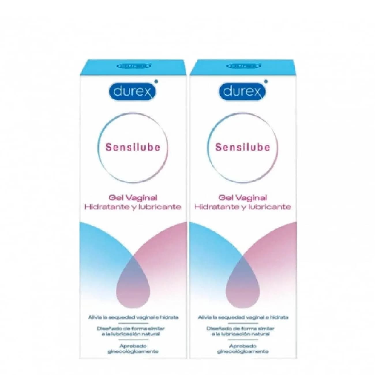 Durex Sensilube Gel Lub 40MlX2 -50%2U
