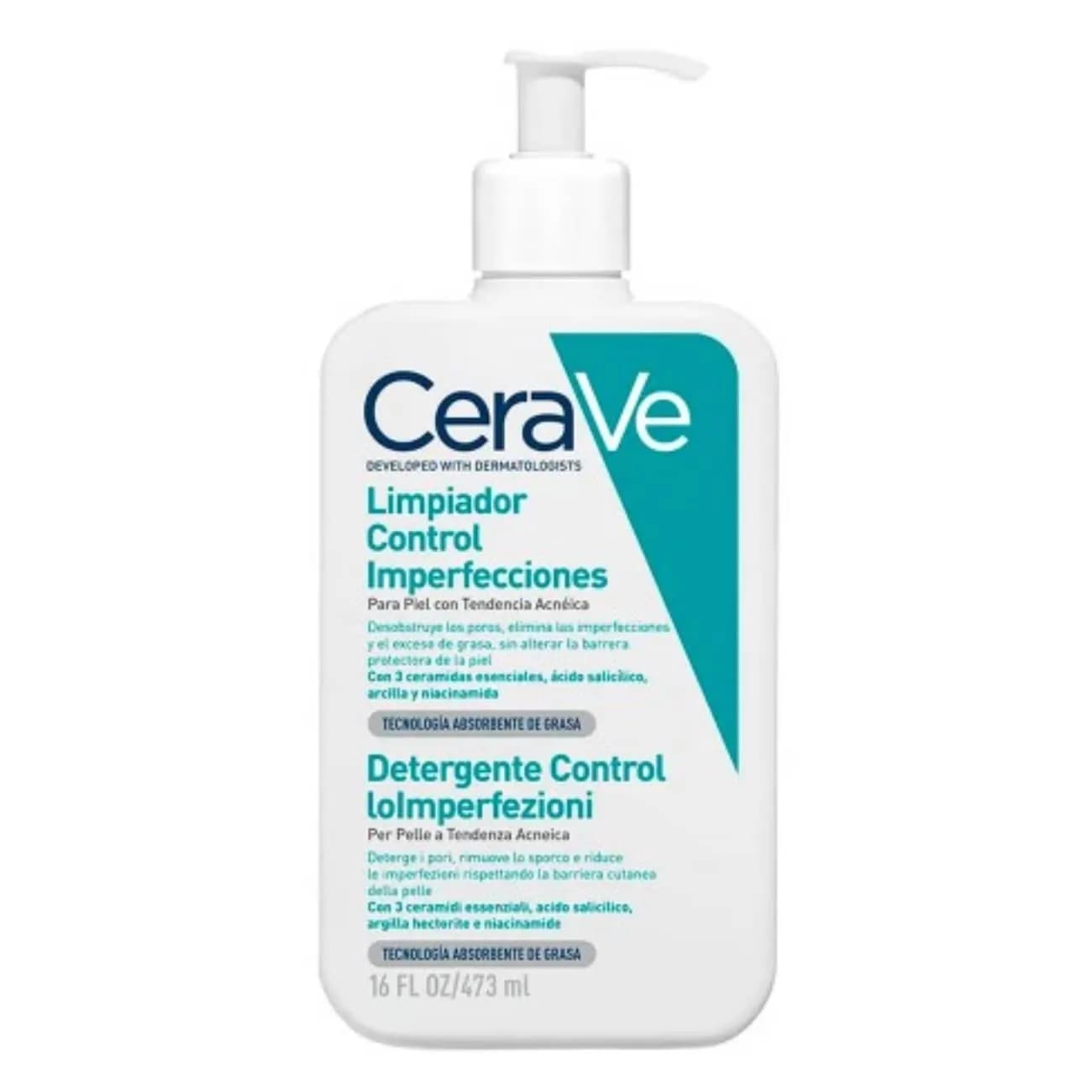 CeraVe Gel Limp Control Imperfeiç 473Ml