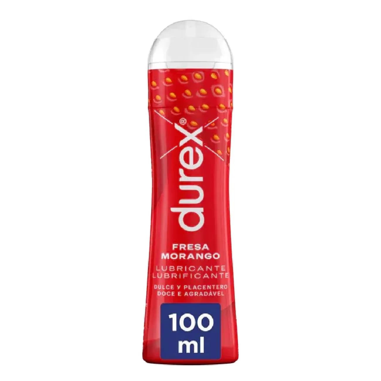 Durex Morango Gel Lubrificante 100Ml