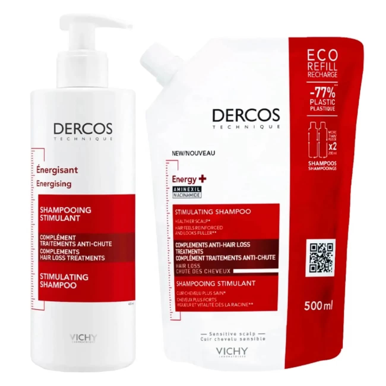 Dercos Estimul Ch400+Refill500 -40% 25