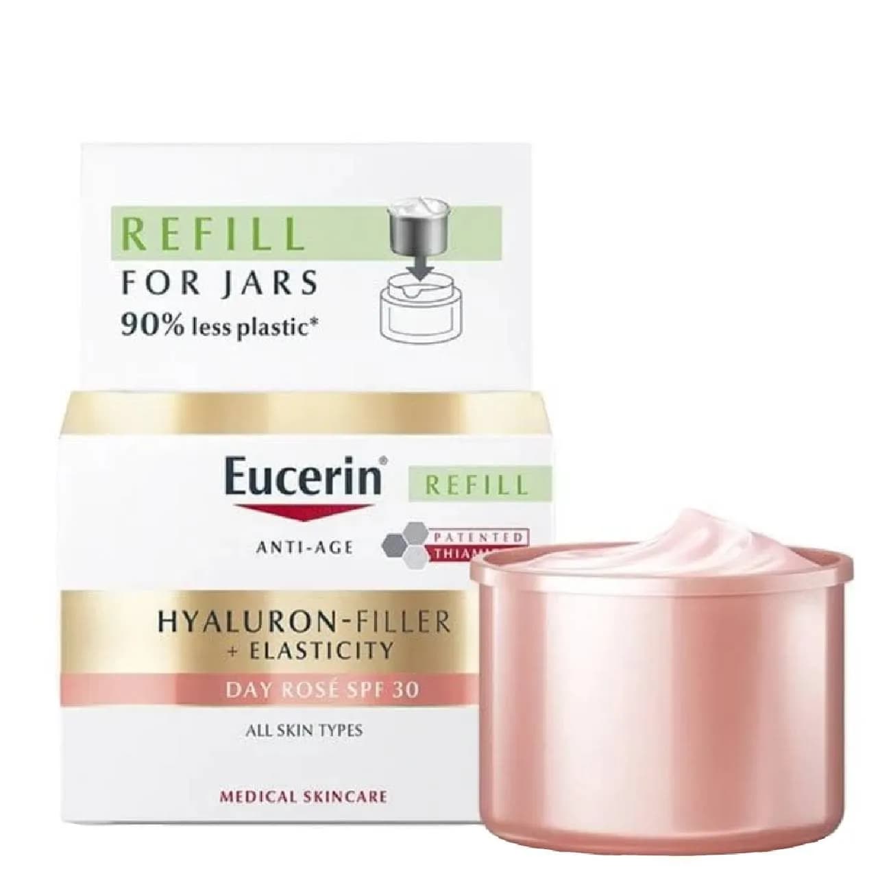 Eucerin HF Elast Rose Cr Dia Refill50Ml
