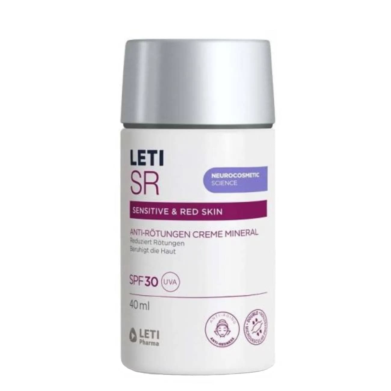 Leti SR Cr Anti-verm Mineral SPF30 40Ml