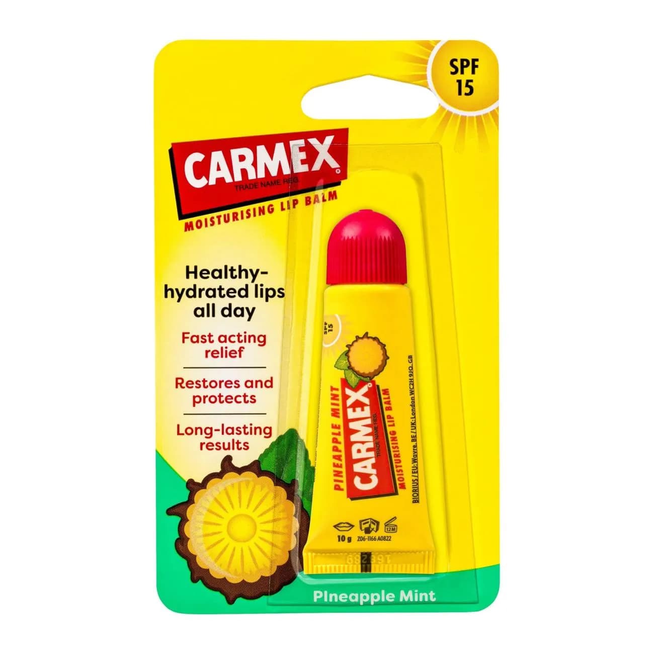 Carmex Tubo Hid Lab Anan MentaSPF15 10G