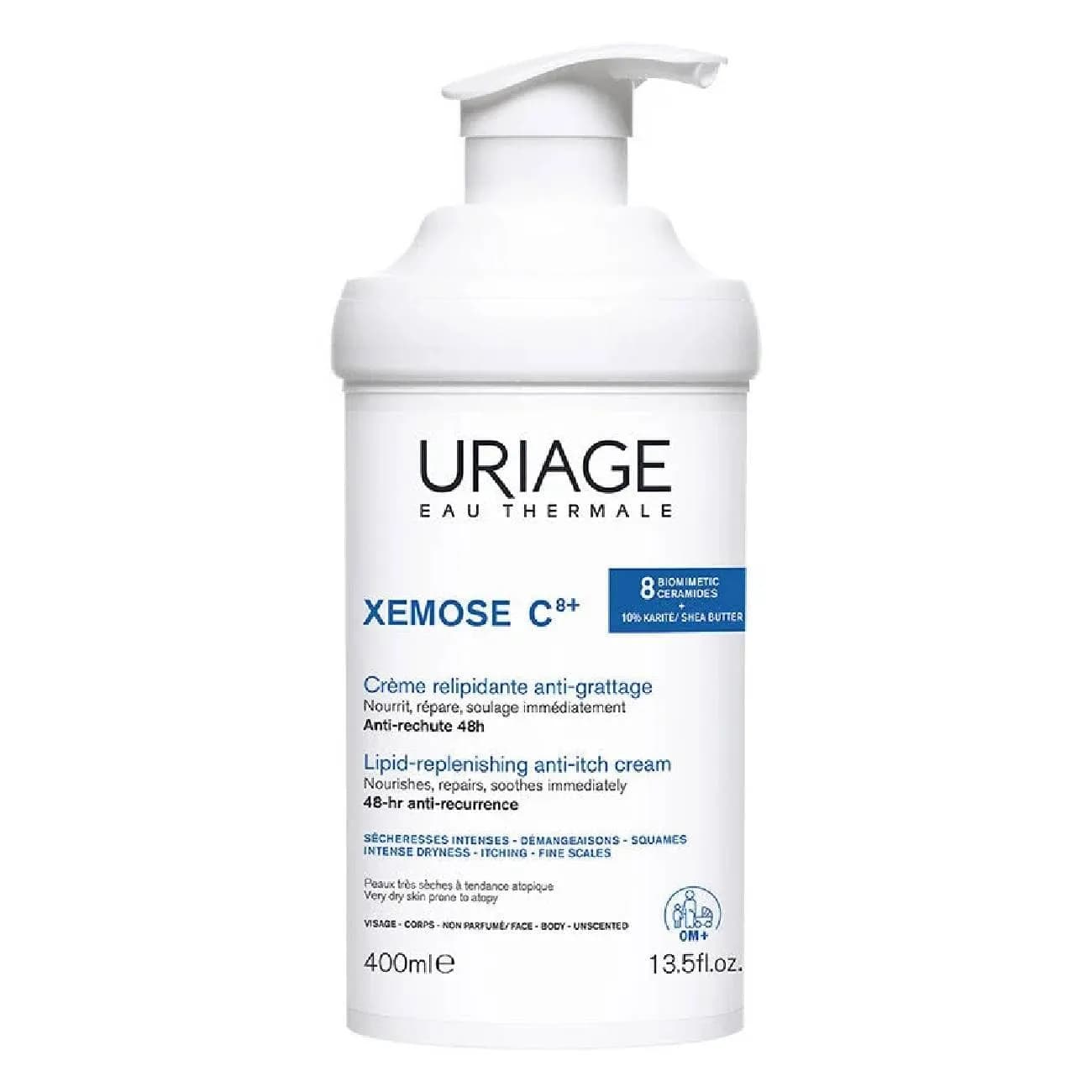 Uriage Xemose C8 Cr Relip Anti-Irr400Ml