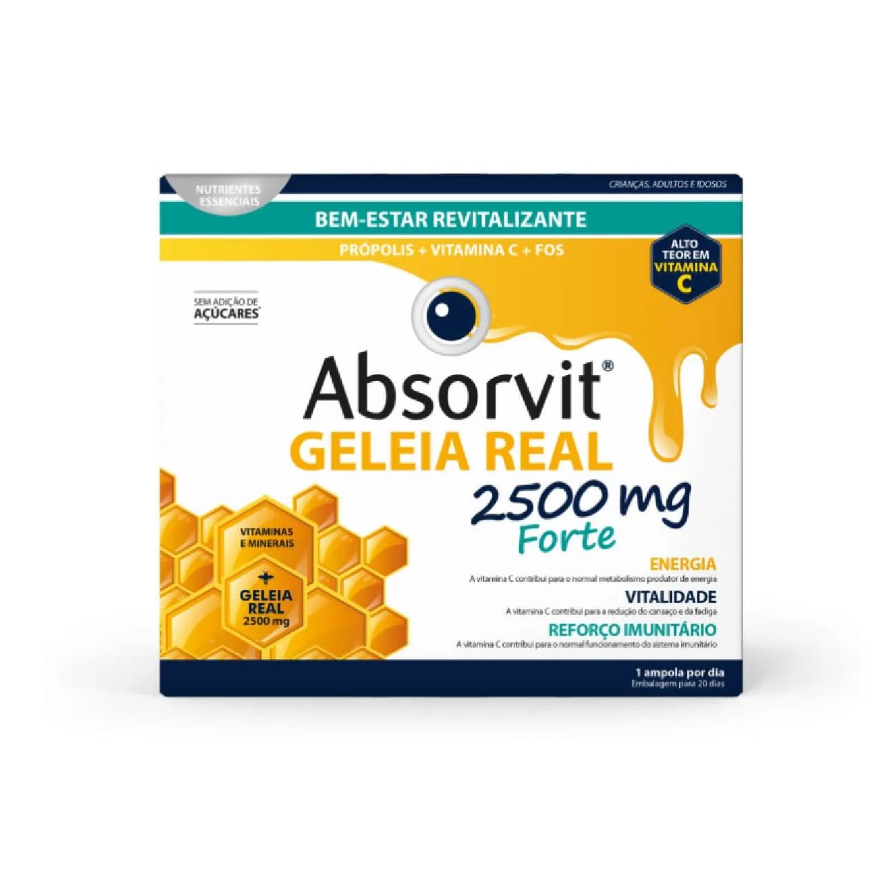 Absorvit Gel Real 2500Mg Forte 15MlX20