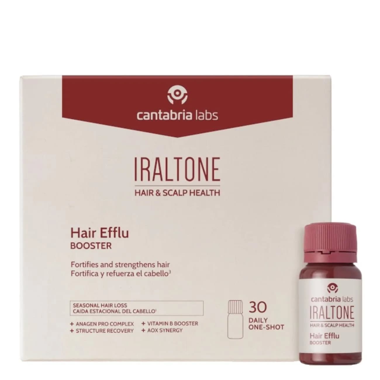Iraltone Hair Efflu Booster Frasco X30