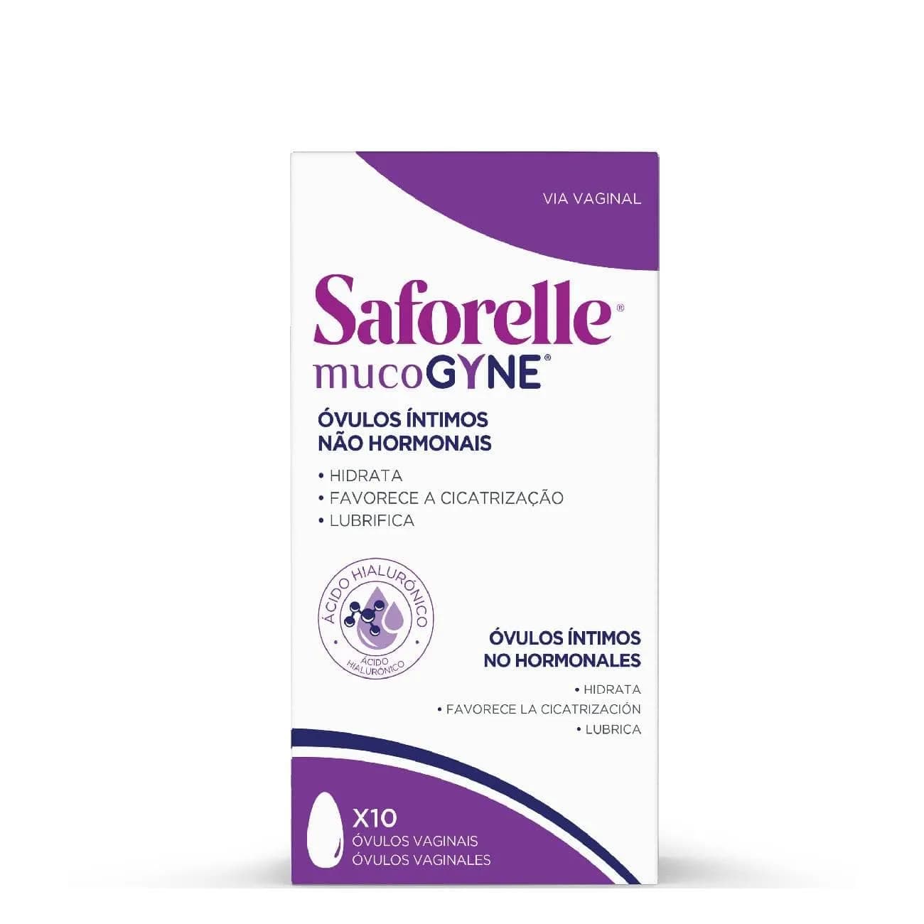Saforelle Mucogyne Óvulos Vaginais X10