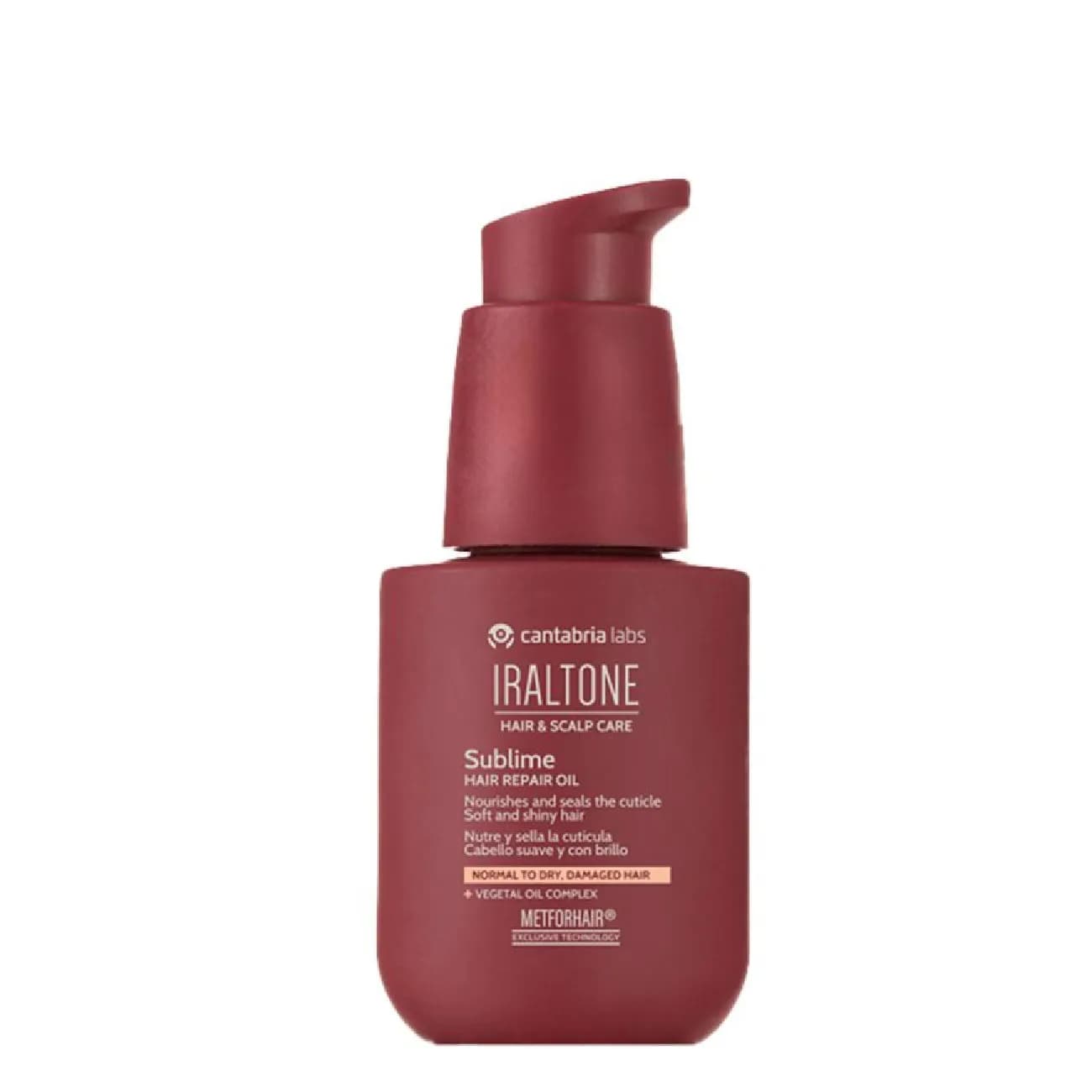 Iraltone Sublime Hair Repair Óleo 50Ml