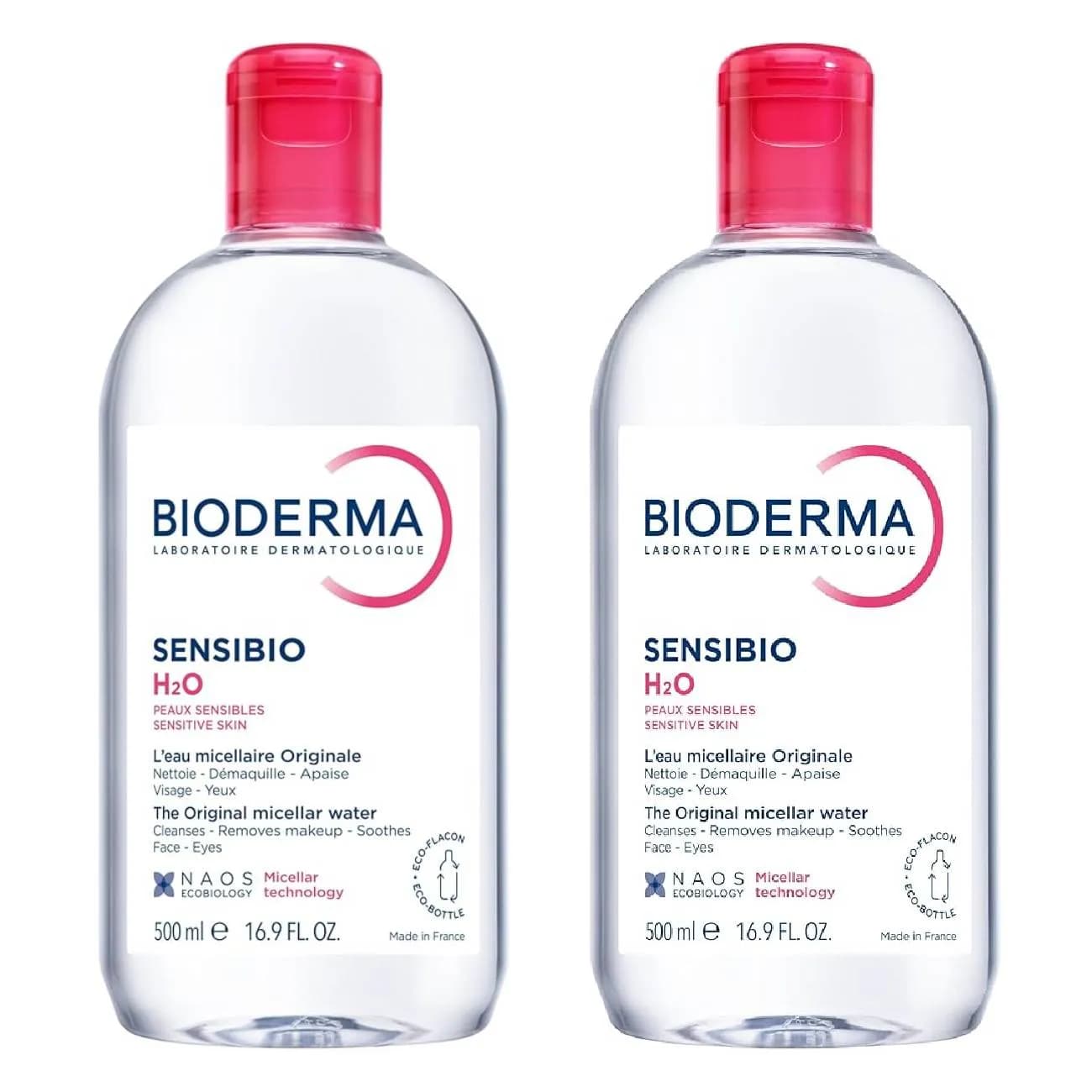 Sensibio Bioderm H2O Ag Mic 500X2 PrEsp