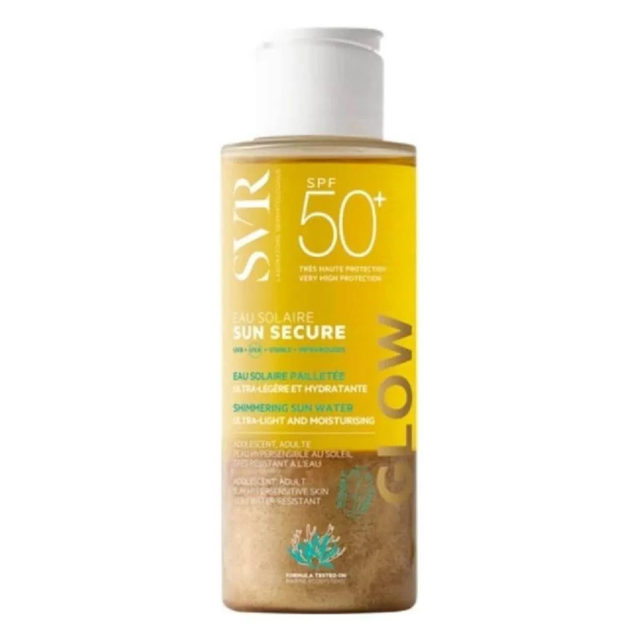 SVR Sun Secure Glow SunWaterSPF50+100Ml