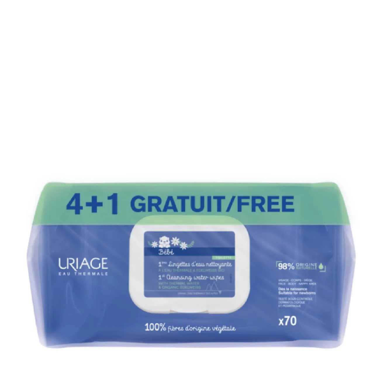 Uriage Bebe 1º Toalhete Limp 70X5 Of1U